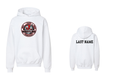 Jackson Indians Wrestling Club Hoodie White (Customizable)