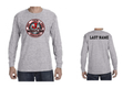 Jackson Indians Wrestling Club Long Sleeve Shirt Grey (Customizable)