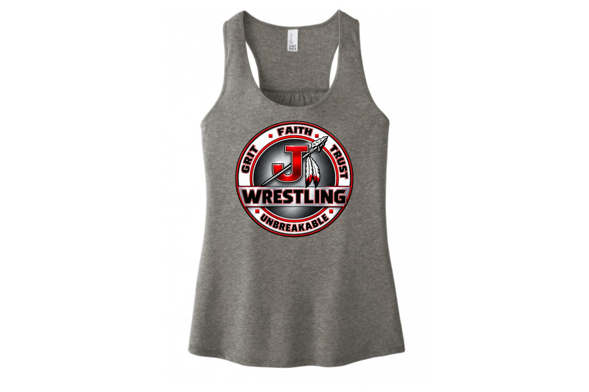 Jackson Indians Wrestling Club Tank Top Grey (Customizable)