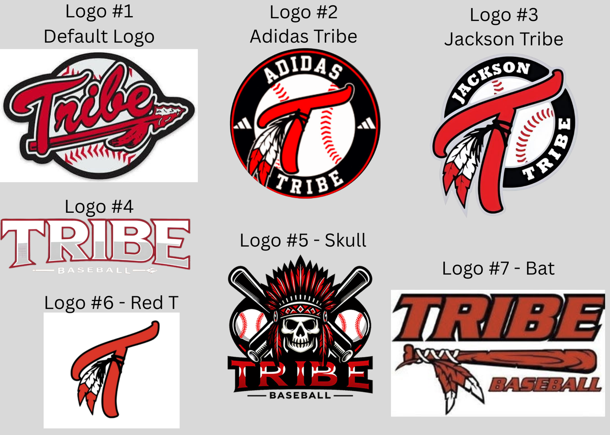 Tribe Baseball Sweatshirt Black (Customizable)